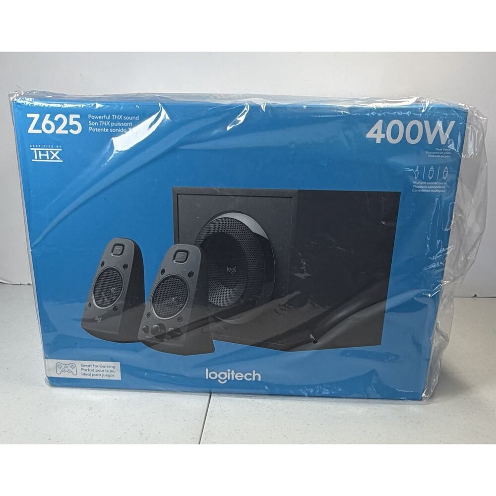 Logitech Z65 400W Gaming Speakers THX Certified 2.1 – Deep Bass – NEW